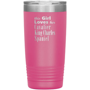 Cavalier King Charles Spaniel - 20oz Insulated Tumbler