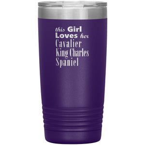 Cavalier King Charles Spaniel - 20oz Insulated Tumbler