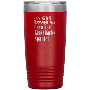 Cavalier King Charles Spaniel - 20oz Insulated Tumbler