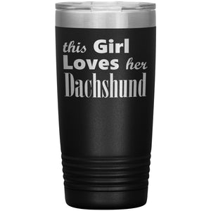 Dachshund - 20oz Insulated Tumbler