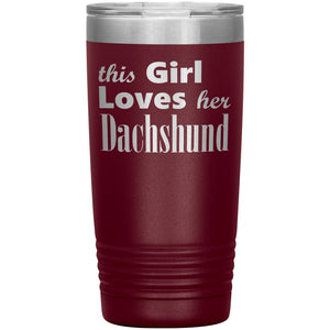 Dachshund - 20oz Insulated Tumbler