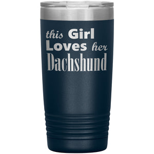 Dachshund - 20oz Insulated Tumbler