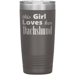 Dachshund - 20oz Insulated Tumbler