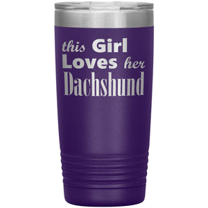 Dachshund - 20oz Insulated Tumbler