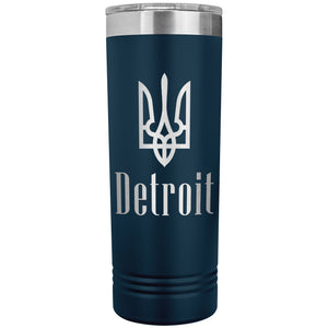 Detroit - 22oz Insulated Skinny Tumbler