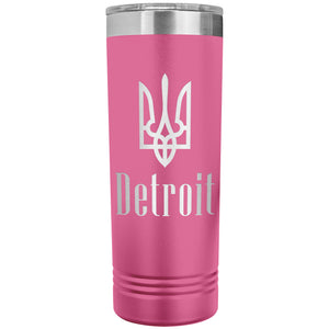 Detroit - 22oz Insulated Skinny Tumbler