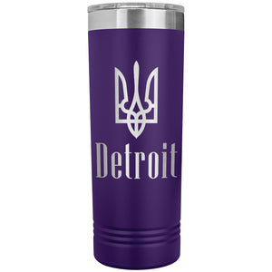 Detroit - 22oz Insulated Skinny Tumbler