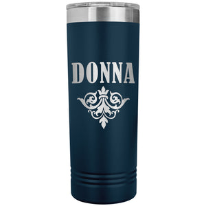 Donna v01 - 22oz Insulated Skinny Tumbler