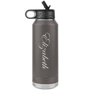 Elizabeth - 32oz Insulated Water Bottle