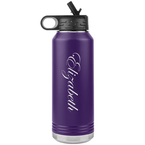 Elizabeth - 32oz Insulated Water Bottle