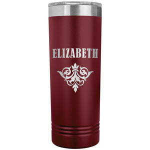 Elizabeth v01 - 22oz Insulated Skinny Tumbler