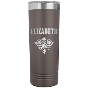 Elizabeth v01 - 22oz Insulated Skinny Tumbler