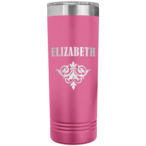 Elizabeth v01 - 22oz Insulated Skinny Tumbler