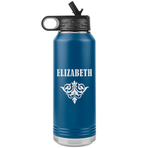 Elizabeth v01 - 32oz Insulated Water Bottle