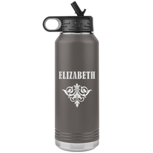 Elizabeth v01 - 32oz Insulated Water Bottle