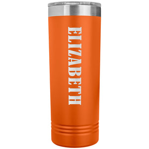 Elizabeth v02 - 22oz Insulated Skinny Tumbler