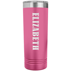 Elizabeth v02 - 22oz Insulated Skinny Tumbler