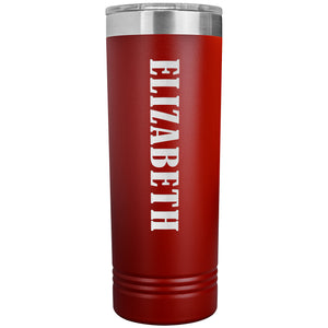 Elizabeth v02 - 22oz Insulated Skinny Tumbler