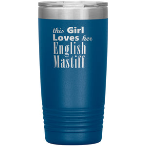 English Mastiff - 20oz Insulated Tumbler