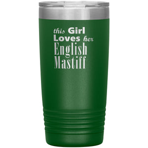 English Mastiff - 20oz Insulated Tumbler
