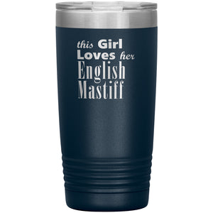English Mastiff - 20oz Insulated Tumbler