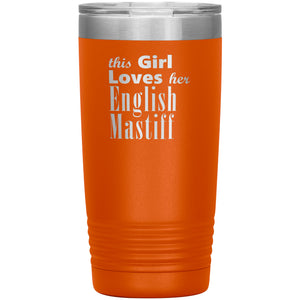 English Mastiff - 20oz Insulated Tumbler