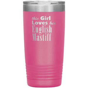 English Mastiff - 20oz Insulated Tumbler