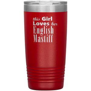 English Mastiff - 20oz Insulated Tumbler
