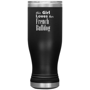 French Bulldog - 20oz BOHO Insulated Tumbler