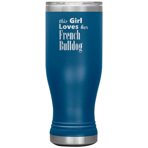 French Bulldog - 20oz BOHO Insulated Tumbler