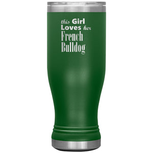 French Bulldog - 20oz BOHO Insulated Tumbler