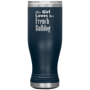 French Bulldog - 20oz BOHO Insulated Tumbler