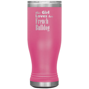 French Bulldog - 20oz BOHO Insulated Tumbler