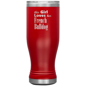 French Bulldog - 20oz BOHO Insulated Tumbler