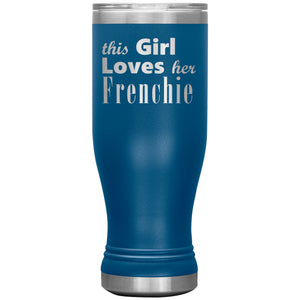 Frenchie - 20oz BOHO Insulated Tumbler