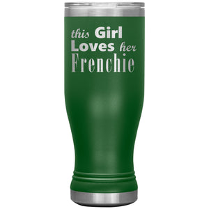 Frenchie - 20oz BOHO Insulated Tumbler