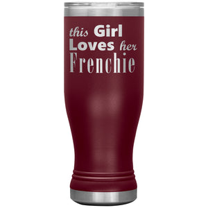 Frenchie - 20oz BOHO Insulated Tumbler