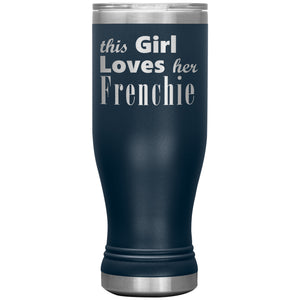 Frenchie - 20oz BOHO Insulated Tumbler
