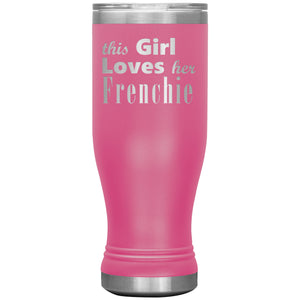 Frenchie - 20oz BOHO Insulated Tumbler
