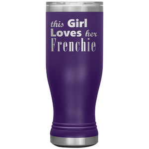 Frenchie - 20oz BOHO Insulated Tumbler