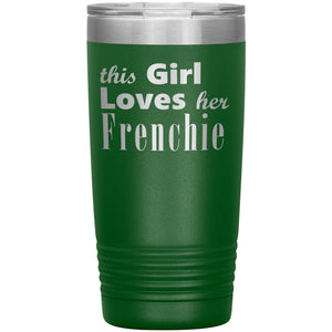 Frenchie - 20oz Insulated Tumbler