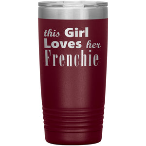 Frenchie - 20oz Insulated Tumbler