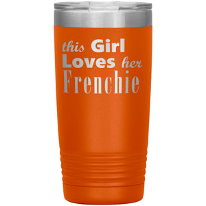Frenchie - 20oz Insulated Tumbler