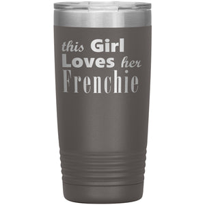 Frenchie - 20oz Insulated Tumbler