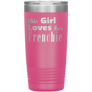 Frenchie - 20oz Insulated Tumbler