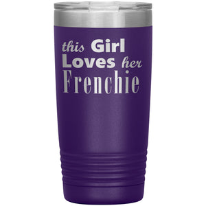Frenchie - 20oz Insulated Tumbler