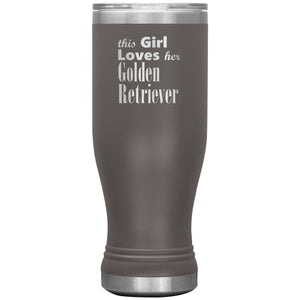 Golden Retriever - 20oz BOHO Insulated Tumbler