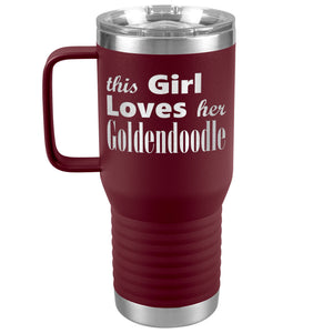 Goldendoodle - 20oz Insulated Travel Tumbler