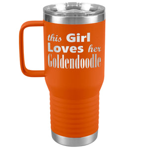 Goldendoodle - 20oz Insulated Travel Tumbler