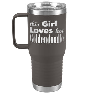 Goldendoodle - 20oz Insulated Travel Tumbler